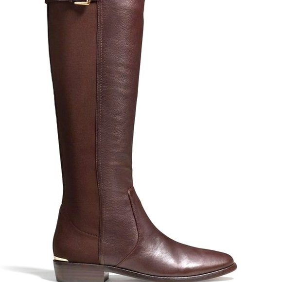 Coach Shoes - Coach Lilac Tobacco Brown Distressed Boot, 8.5